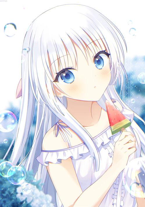 鸣濑白羽吃瓜,瓜田里的美食探险之旅  第3张