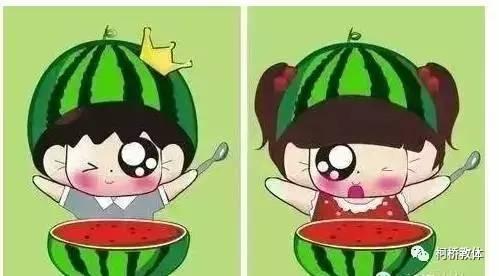 正确吃瓜姿势图解,轻松享受夏日清凉