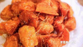 阿姨吃拔丝红瓜,阿姨的拔丝红瓜美食之旅